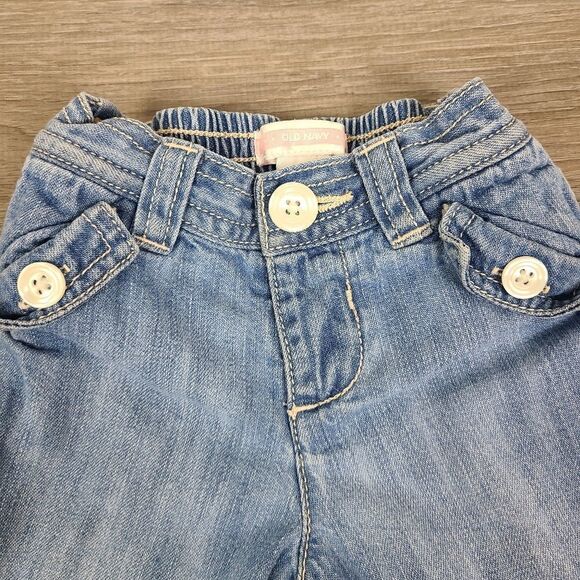 LOT of Baby Girl Jeans and Short Sleeve Onesie Size 0-3 months - Picture 13 of 16